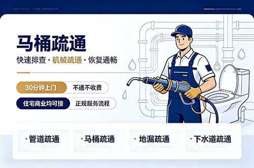 海口马桶疏通