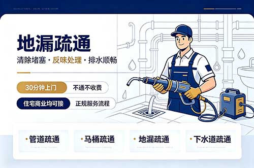 海口地漏疏通