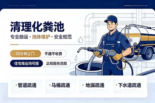海口清理化粪池